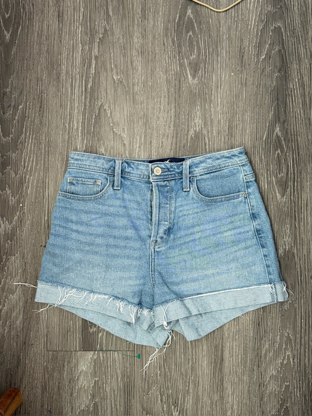 Hollister high rise mom shorts